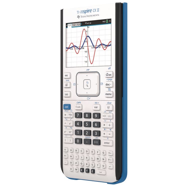 TEXAS INSTRUMENTS TI-Nspire CX II Graphing Calculator, 10-Digit LCD (TEXNSPIRECXII) thumbnail 3