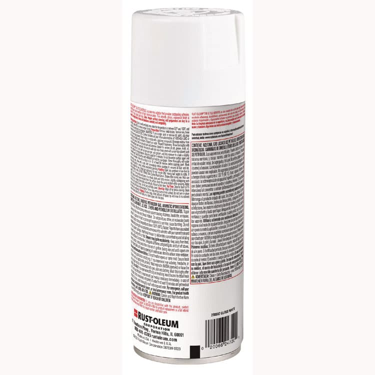 RUST-OLEUM CORPORATION Specialty Tub and Tile Spray, Gloss White, 12 oz Aerosol Can, 6/Carton (RST280882) thumbnail 2
