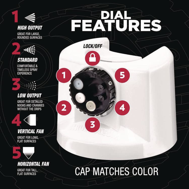 RUST-OLEUM CORPORATION Stops Rust 5-in-1 Spray Paint, Flat White, 12 oz Aerosol Can (RST376856EA) thumbnail 4