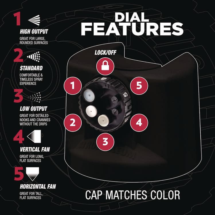 RUST-OLEUM CORPORATION Stops Rust 5-in-1 Spray Paint, Flat Black, 12 oz Aerosol Can, 6/Carton (RST376855) thumbnail 4