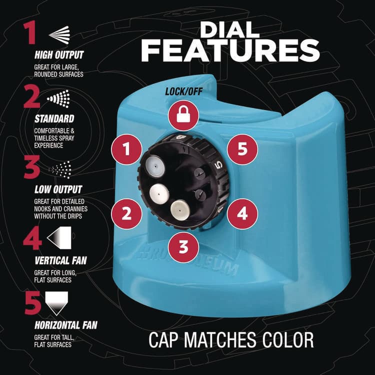 RUST-OLEUM CORPORATION Stops Rust 5-in-1 Spray Paint, Gloss Maui Blue, 12 oz Aerosol Can (RST376907EA) thumbnail 4