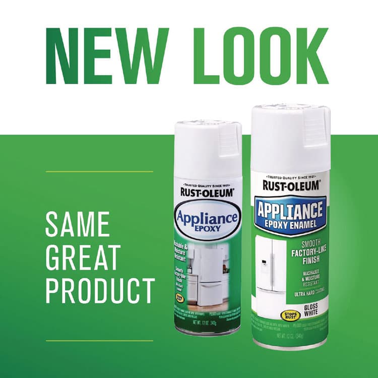RUST-OLEUM CORPORATION Specialty Appliance Epoxy Spray Paint, Gloss White, 12 oz Aerosol Can (RST7881830EA) thumbnail 4
