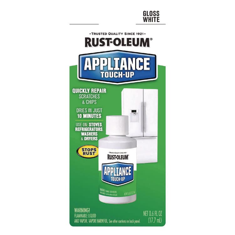 RUST-OLEUM CORPORATION Specialty Gloss White Appliance Epoxy Touch, Gloss White, 0.6 oz Bottle, 6/Carton (RST203000)