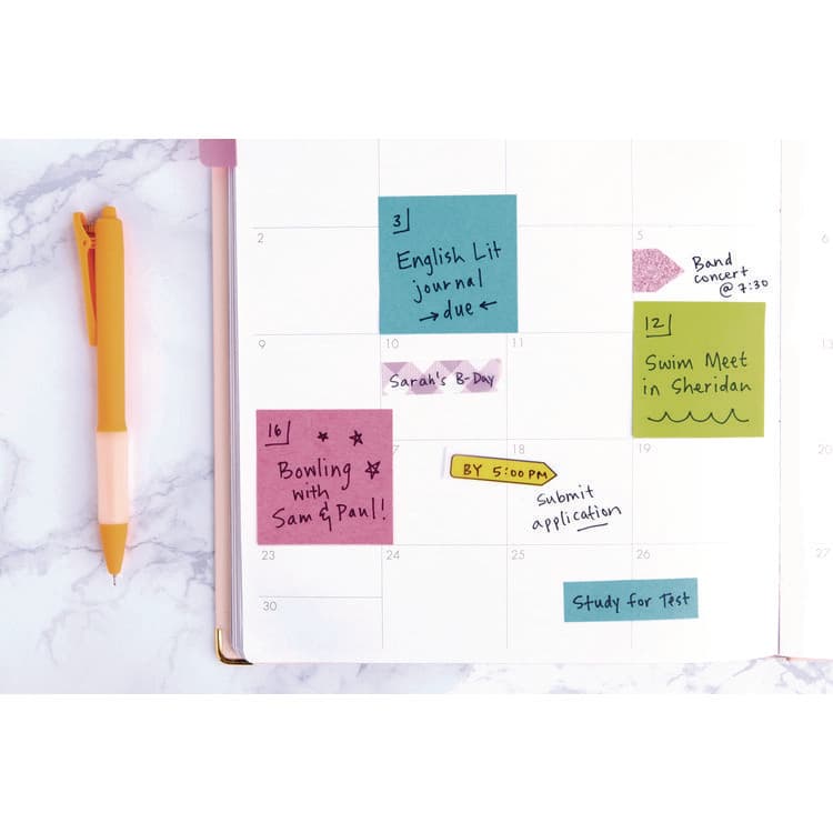 3M/COMMERCIAL TAPE DIV. Original Cubes, 3" x 3", Pastels Collection, 400 Sheets/Cube (MMM2027PAS) thumbnail 4