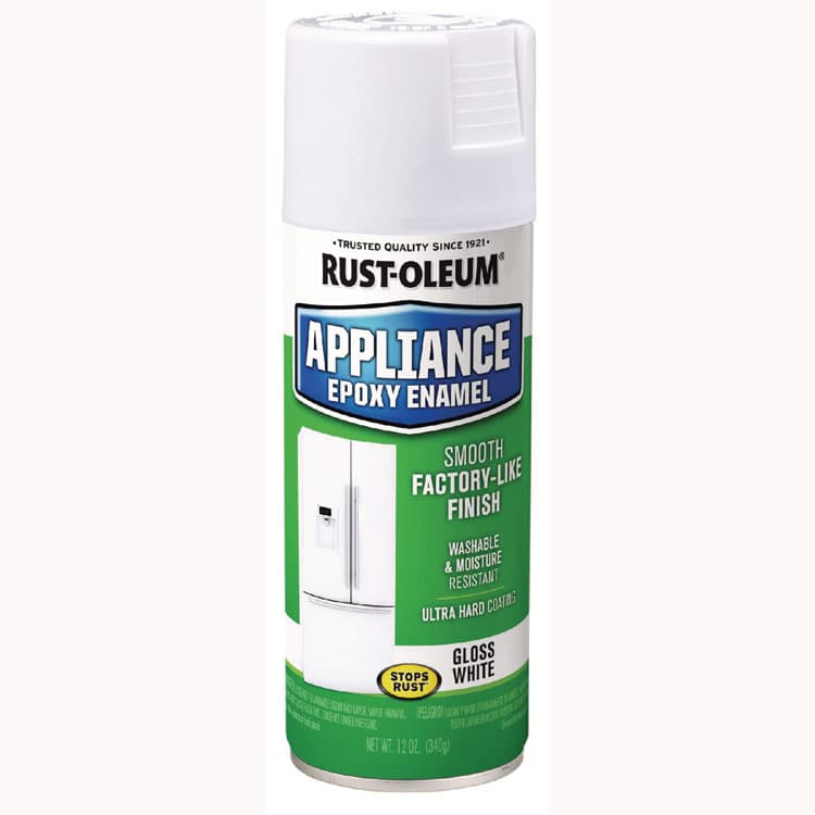 RUST-OLEUM CORPORATION Specialty Appliance Epoxy Spray Paint, Gloss White, 12 oz Aerosol Can (RST7881830EA)