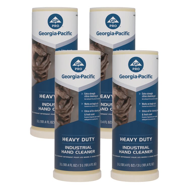 GEORGIA PACIFIC Industrial Hand Cleaner, Citrus Scent, 300 mL, 4/Carton (GPC44627)