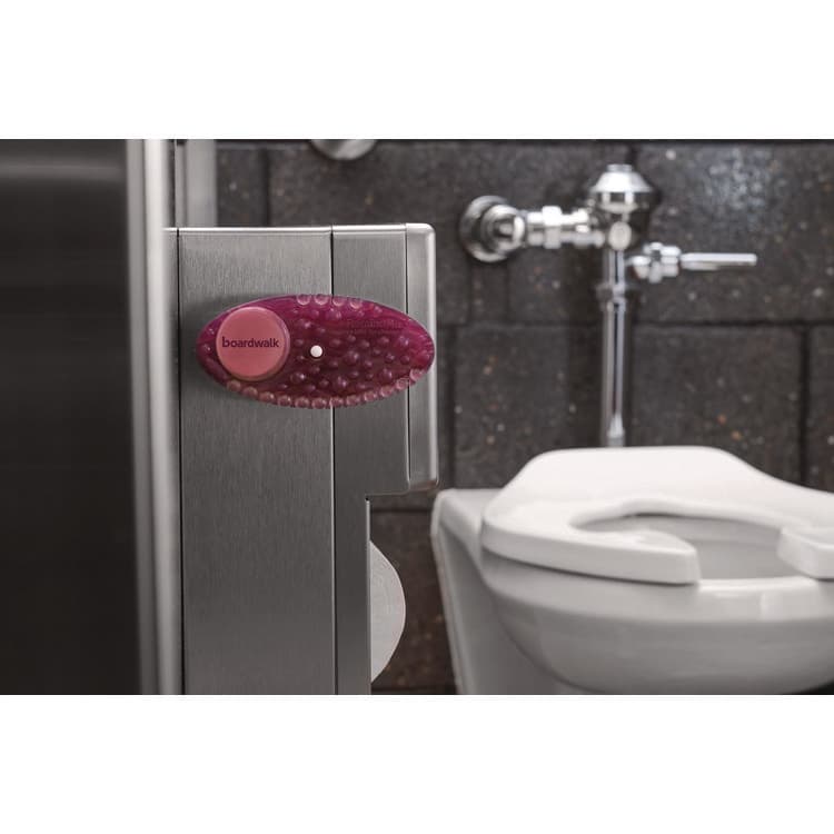 BOARDWALK Curve Solid Air Freshener, Spiced Apple, Red, 10/Box, 6 Boxes/Carton (BWKCURVESAPCT) thumbnail 3