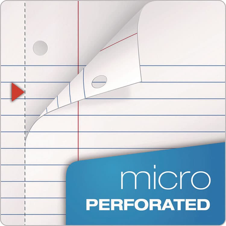 TOPS BUSINESS FORMS Coil-Lock Wirebound Notebook, 3-Hole Punched, Wide/Legal Rule, Randomly Assorted Cover Color, (70) 10.5 x 8 Sheets (TOP65000) thumbnail 4