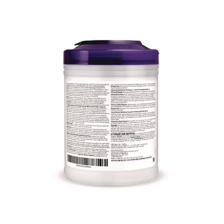 SANI PROFESSIONAL Super Sani-Cloth Germicidal Disposable Wipes, Extra-Large, 1-Ply, 7.5" x 15", Unscented, White, 75/Pack (PDIP86984) thumbnail 2