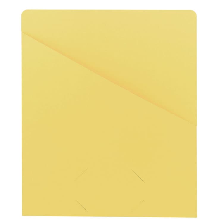 SMEAD MANUFACTURING CO. File Jackets, Letter Size, Yellow, 25/Pack (SMD75434) thumbnail 4
