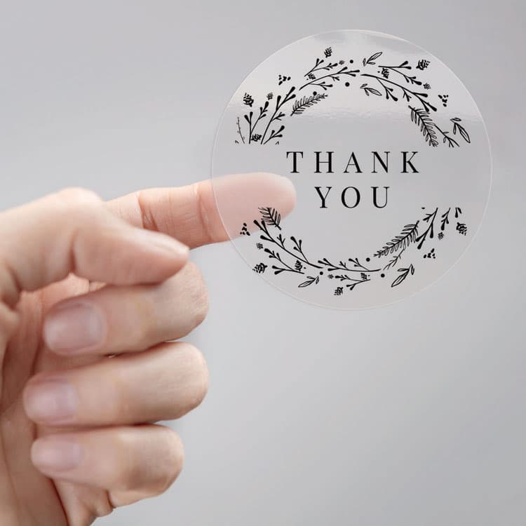 AVERY PRODUCTS CORPORATION Avery Sticker Project Paper Laser/Inkjet Multipurpose Labels, 11 x 8.5, Glossy Clear, 1 Label/Sheet, 7 Sheets/Pack (AVE4397KBF) thumbnail 3