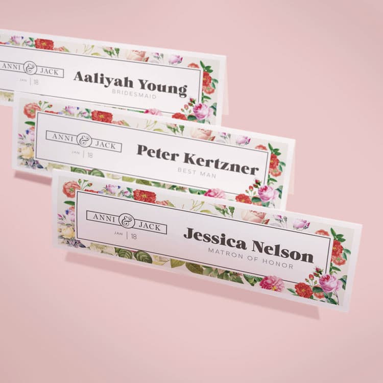 AVERY PRODUCTS CORPORATION Medium Embossed Tent Cards, White, 8.5 x 2.5, 2 Cards/Sheet, 50 Sheets/Box (AVE5305) thumbnail 2