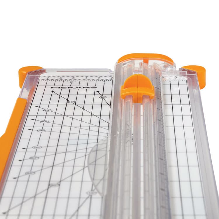 FISKARS MANUFACTURING CORP SureCut Scrapbooking Paper Trimmer, 10 Sheets, 12" Cut Length, 7.08 x 16.93 (FSK1071220) thumbnail 4