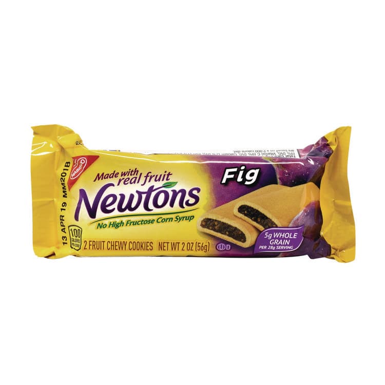 NABISCO FOOD GROUP Fig Newtons, 2 oz Pack, 2 Cookies/Pack, 24 Packs/Box (GRR22000462) thumbnail 2
