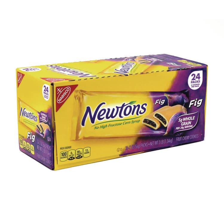 NABISCO FOOD GROUP Fig Newtons, 2 oz Pack, 2 Cookies/Pack, 24 Packs/Box (GRR22000462) thumbnail 3