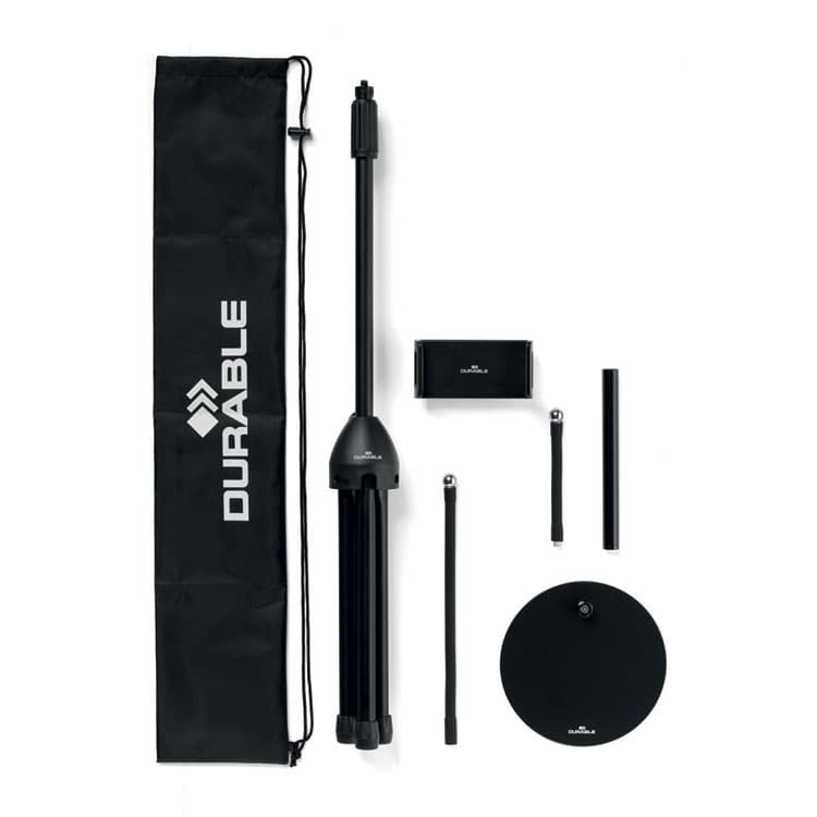 DURABLE OFFICE PRODUCTS CORP. TWIST COMBI Black Table and Floor Tablet Stand, Black (DBL894301) thumbnail 2