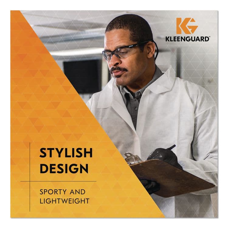 KIMBERLY-CLARK PROFESSIONAL V60 30-06 Dual Readers Safety Glasses, 1.5+ Diopter, Black Half Frame, Clear Dual Lens, 6/Box (ANS20387) thumbnail 4