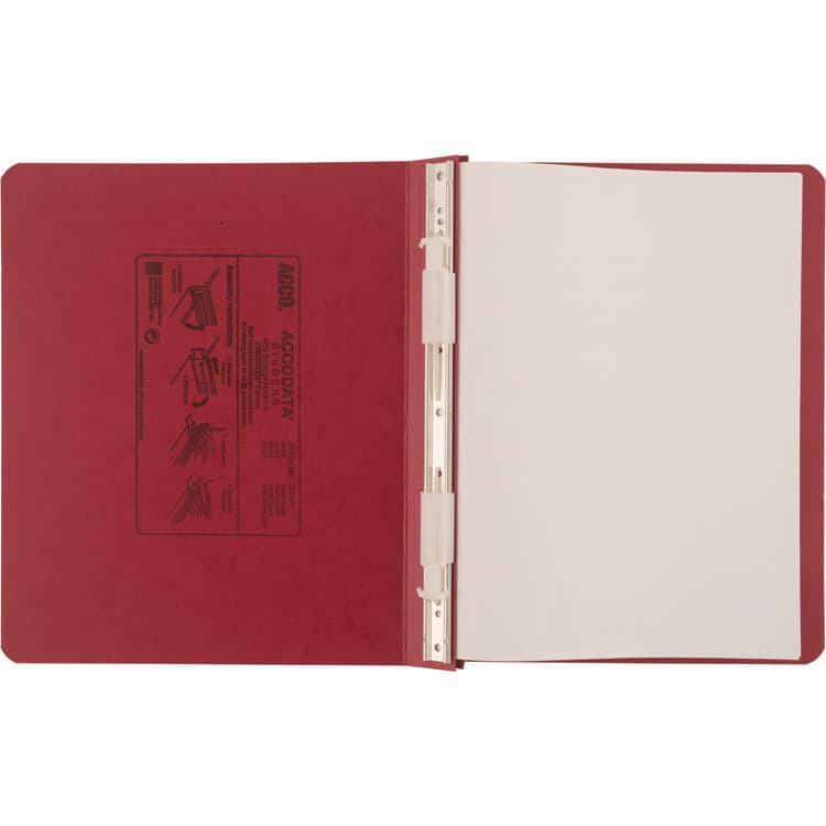 ACCO BRANDS, . PRESSTEX Covers with Storage Hooks, 2 Posts, 6" Capacity, 11 x 8.5, Executive Red (ACC54129) thumbnail 4