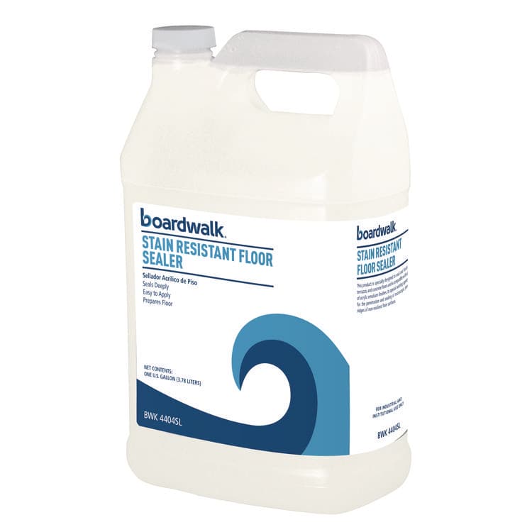 BOARDWALK Stain Resistant Floor Sealer, Unscented, 1 gal Bottle, 4/Carton (BWK4404SL) thumbnail 2