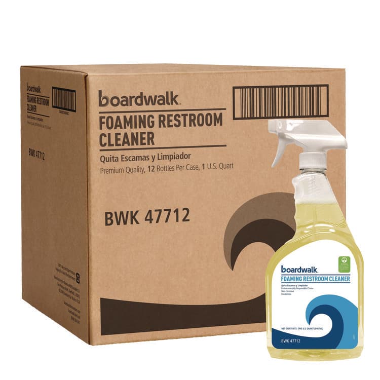 BOARDWALK Natural All-Purpose Cleaner, Unscented, 32 oz Spray Bottle, 12/Carton (BWK47712)