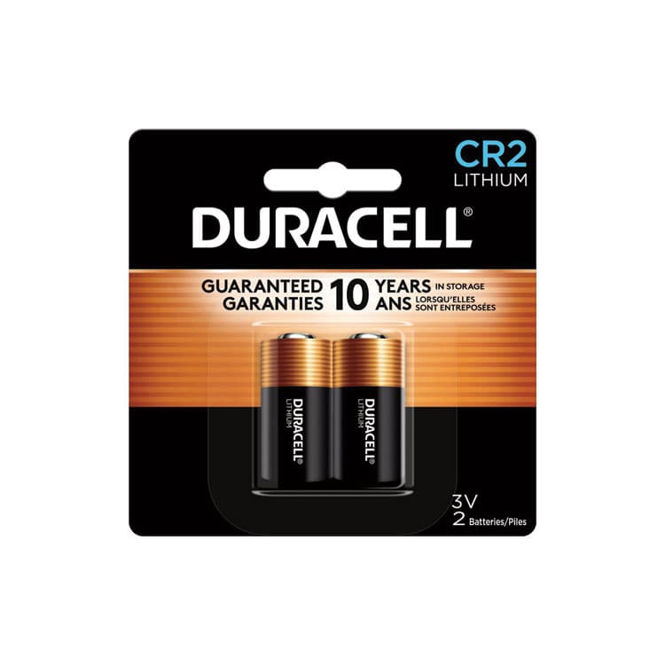 DURACELL PRODUCTS COMPANY Specialty High-Power Lithium Batteries, CR2, 3 V, 2/Pack (DURCR2B2PK)