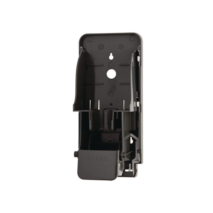 SOAP2O Wall-Mounted Dispenser, 1,000 mL, 5 x 5 x 11, Black/Faux Stainless Steel (SZO2100BS13SPEA) thumbnail 4