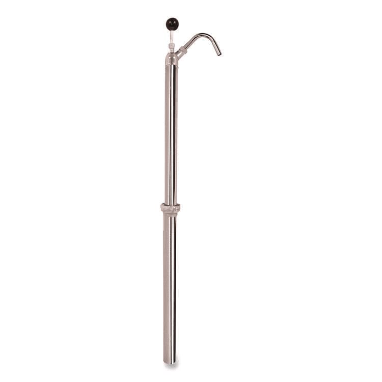 BOARDWALK Bottle Pump, 22 oz Output, Steel, 42.5" Tall, Chrome (BWK00422EA)