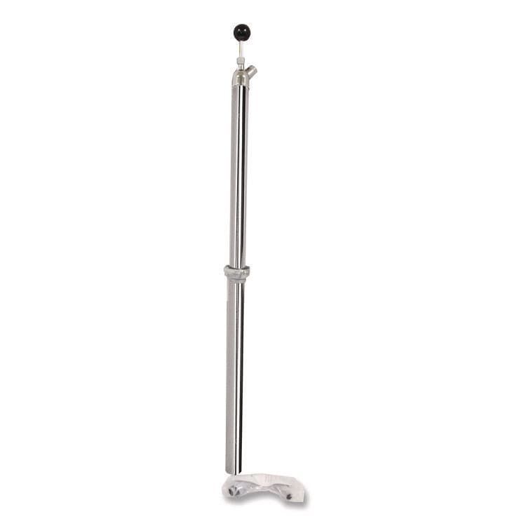BOARDWALK Bottle Pump, 22 oz Output, Steel, 42.5" Tall, Chrome, 6/Carton (BWK00422) thumbnail 3