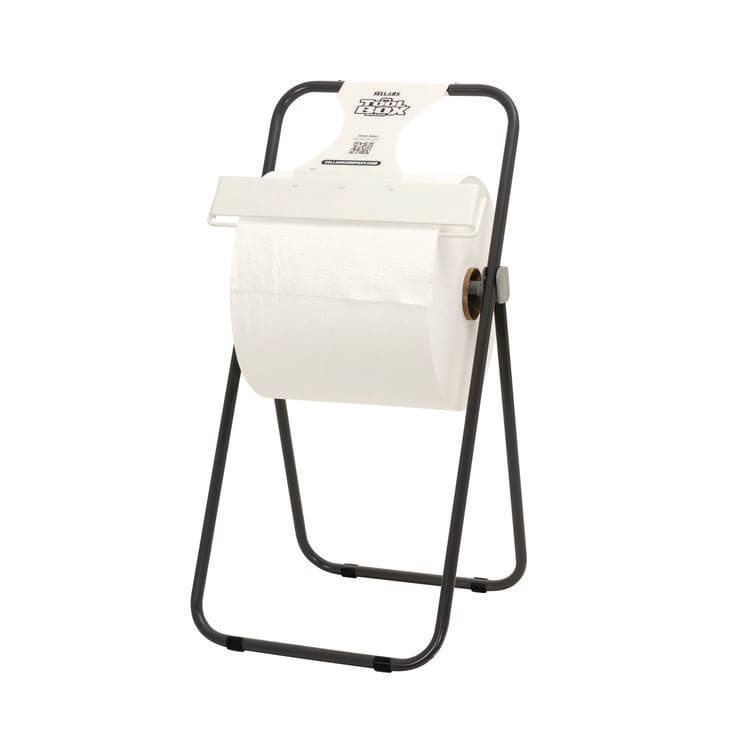 SELLARS ABSORBENT MATERIALS, . TOOLBOX Z300 Wipers, 1-Ply, 12.5 x 12, White, 950 Sheets/Roll (SLR2030001) thumbnail 4