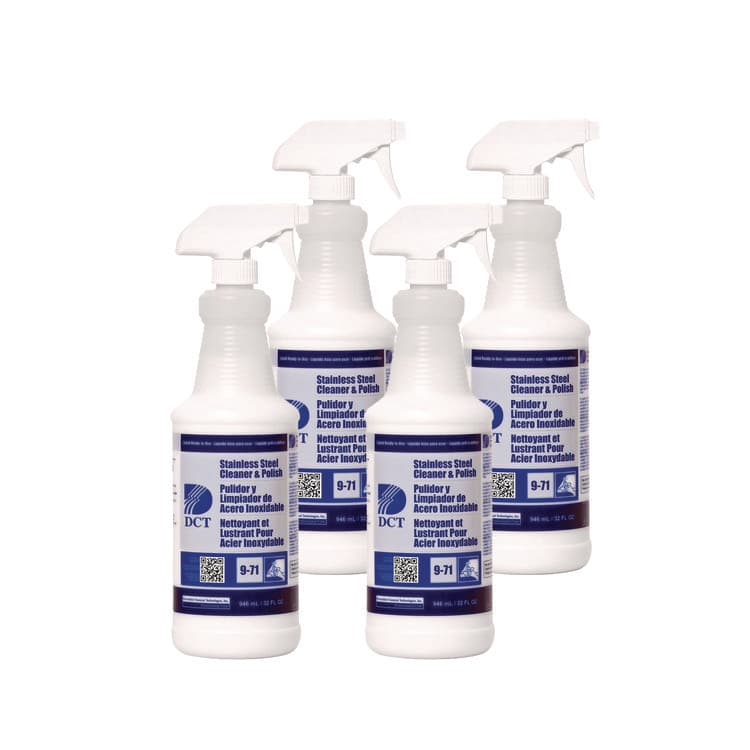 PROCTER & GAMBLE Stainless Steel Cleaner and Polish RLQ, 32 oz Spray Bottle, 4/Carton (PGC00007)