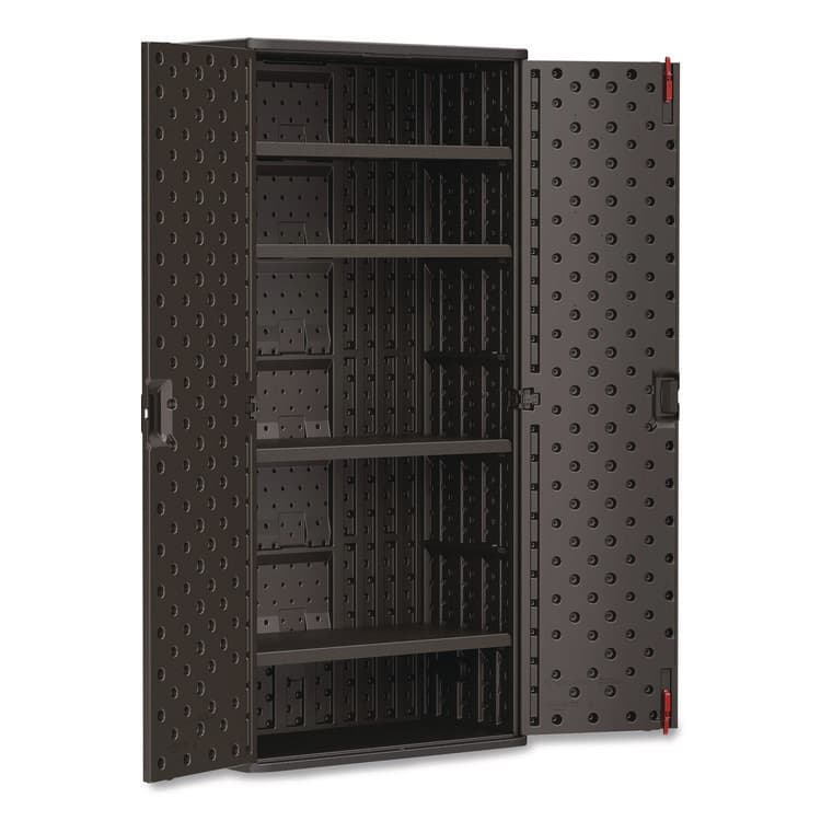 SUNCAST CORPORATION Mega Tall Storage Cabinet, 40 x 20.25 x 80.25, Gray (SUABMCCPD8004) thumbnail 3