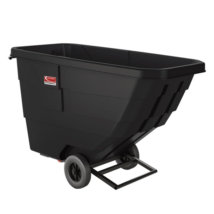 SUNCAST CORPORATION 0.75 cu yd Light Duty Tilt Truck, 750 lb Capacity, Black (SUARMTTLD75D)