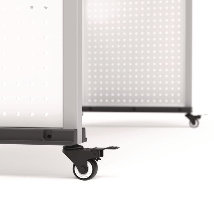 LUXOR WORKSPACES, LLC Modular Teacher's Desk, 60.25 x 21 x 32 to 38, White (LXCDTTB002) thumbnail 4