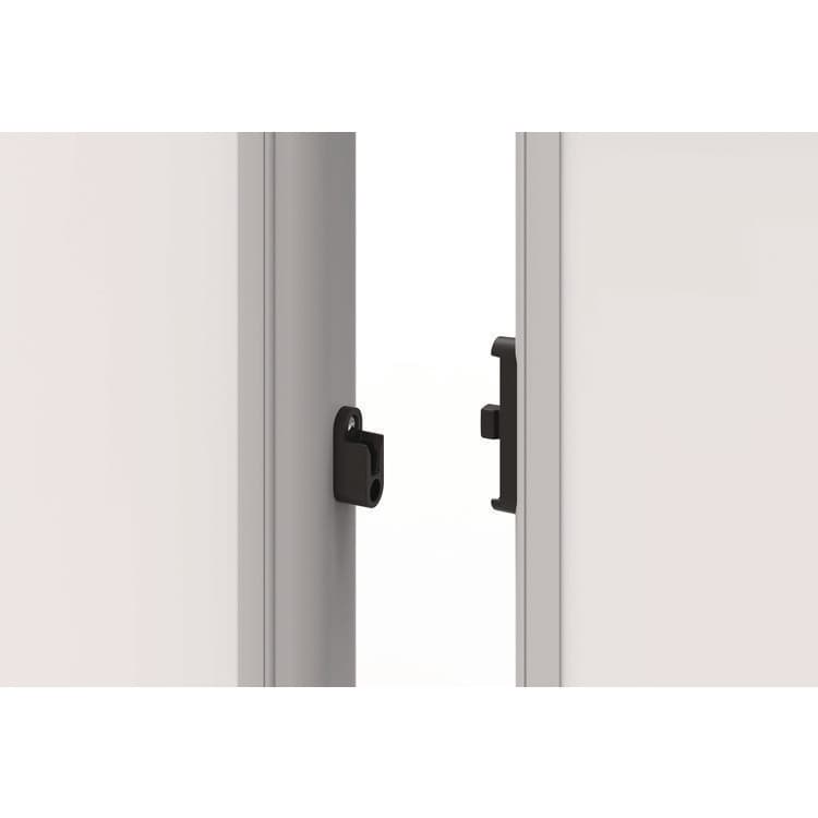 LUXOR WORKSPACES, LLC Mobile Collaboration Station Whiteboard with 4 Attachable Marker Boards, 40.4" x 48.6", White Surface, Silver Aluminum Frame (LXCCLLABSTO) thumbnail 4