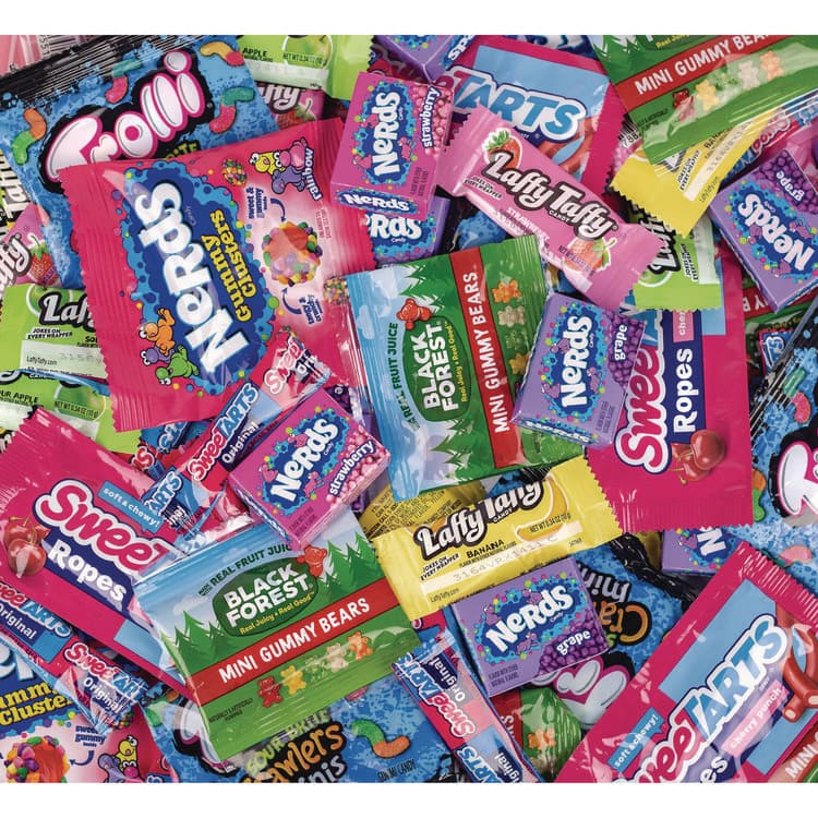 FERRARA CANDY CO Party Mix Stand-Up Bag, 120 Pieces, Assorted Flavors, 2.5 lb Bag (GRR22002359) thumbnail 4