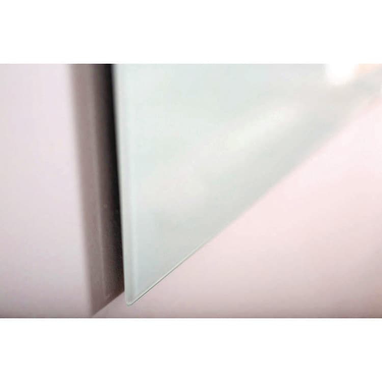 LUXOR WORKSPACES, LLC Magnetic Wall-Mounted Glass Board, 48" x 36", White Surface, Silver Aluminum Frame (LXCWGB4836M) thumbnail 2