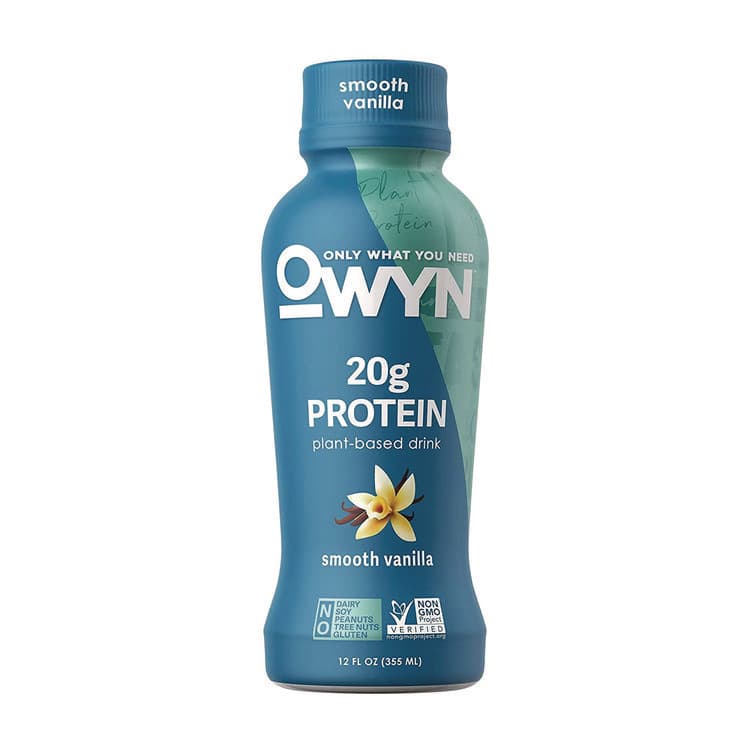 OWYN 20 g Protein Drink, Vanilla, 12 oz Bottle, 12/Carton (GRR38200002) thumbnail 2