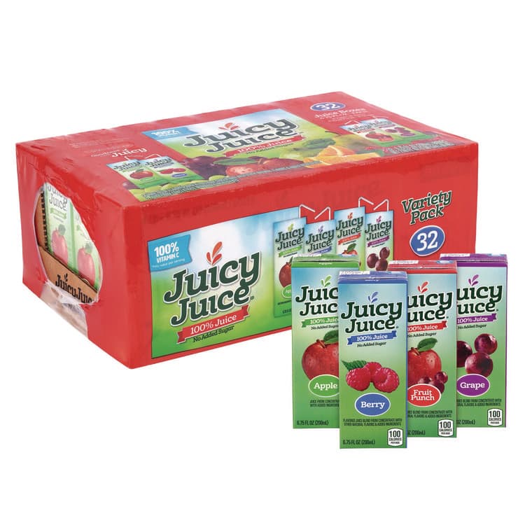 HARVEST HILL BEVERAGE COMPANY Juice Box Variety Pack, Assorted Flavors, 6.75 oz. Box, 32/Carton (GRR22002370) thumbnail 3