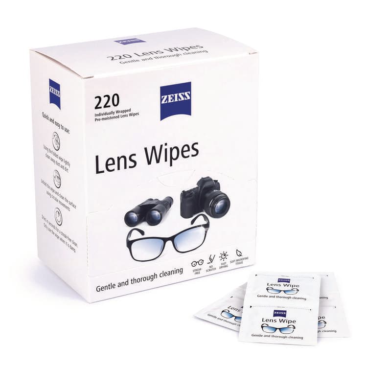 ZEISS Lens Wipes, 6 x 5, 220/Carton (GRR22002393) thumbnail 3