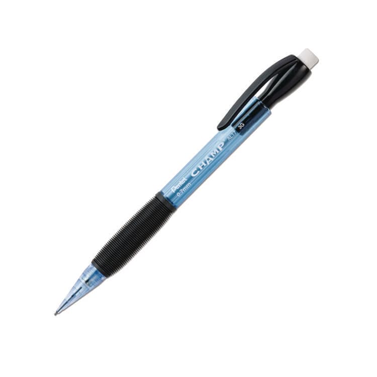 PENTEL OF AMERICA Champ Mechanical Pencil Value Pack, 0.7 mm, HB (#2), Black Lead, Blue Barrel, 24/Pack (PENAL17CSWUS) thumbnail 4