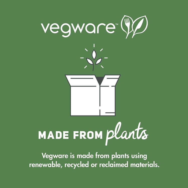 VEGWARE 62-Series Compostable Hot Cups, 4 oz, Paper, White, 1,000/Carton (VEGLV4G) thumbnail 4