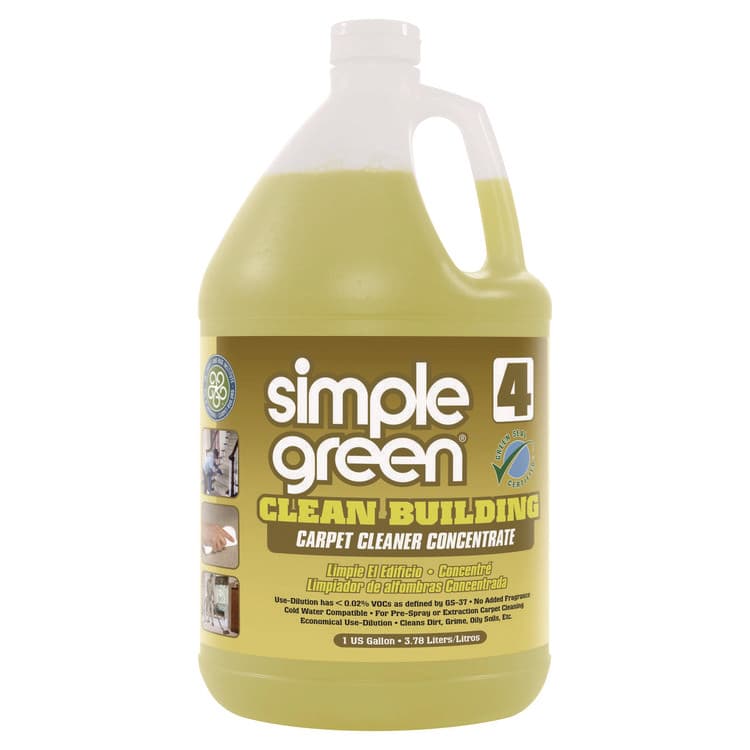 SUNSHINE MAKERS, . Clean Building Carpet Cleaner Concentrate, Unscented, 1gal Bottle (SMP11201)