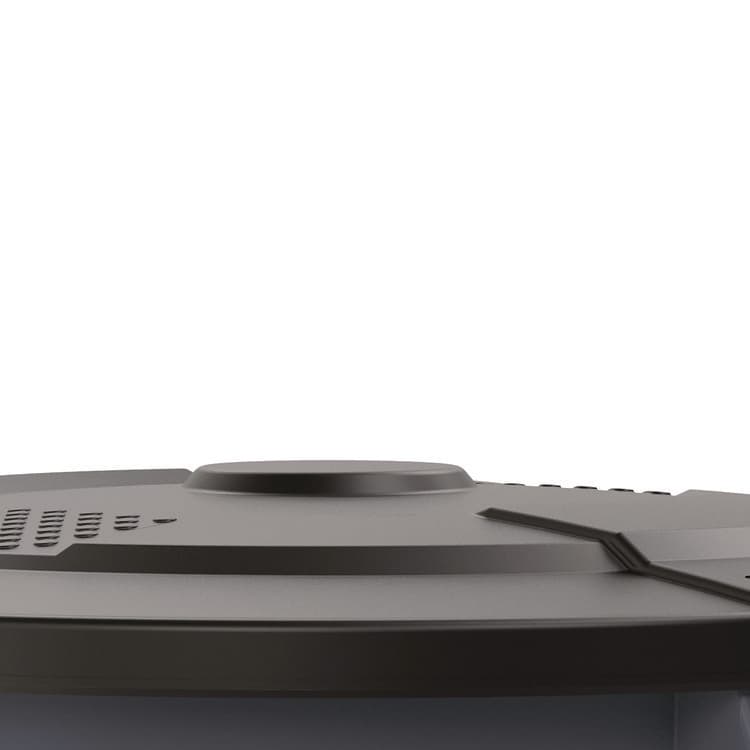 SUNCAST CORPORATION 55-Gallon Utility Trash Can Lid, 28.25 x 26.75 x 3, Black (SUATCU55GLIDD) thumbnail 3