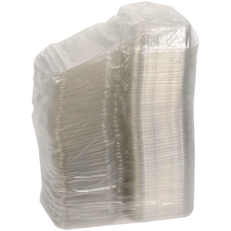 PACTIV EVERGREEN CORPORATION EarthChoice Tamper Evident Recycled Hinged Lid Deli Container, 24 oz, 7.25 x 6.37 x 2, Clear, Plastic, 231/Carton (PCTTEHL7X624) thumbnail 3