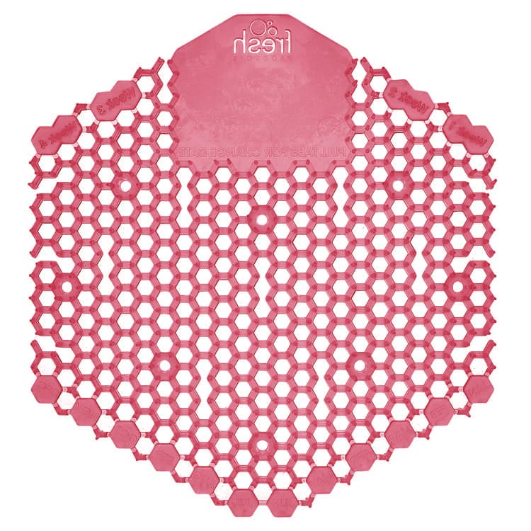 FRESH PRODUCTS Wave 3D Urinal Deodorizer, Spiced Apple Scent, Red, 10/Box (FRS3WDS60SAP) thumbnail 4