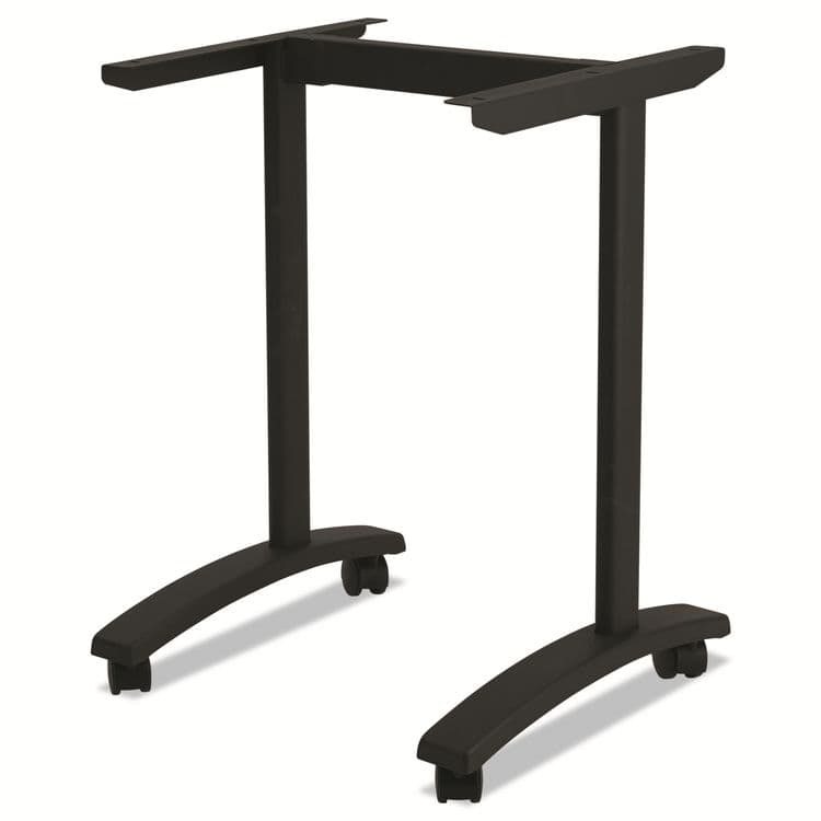 ALERA Alera Valencia Series Training Table T-Leg Base, 24.5w x 19.75d x 28.5h, Black (ALEVA7443BK) thumbnail 4