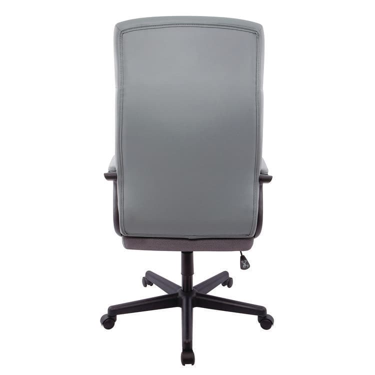 ALERA Alera Oxnam Series High-Back Task Chair, Supports Up to 275 lb, 17.56 to 21.38 Seat Height, Gray Seat, Gray Back, Black Base (ALEON41B49) thumbnail 4