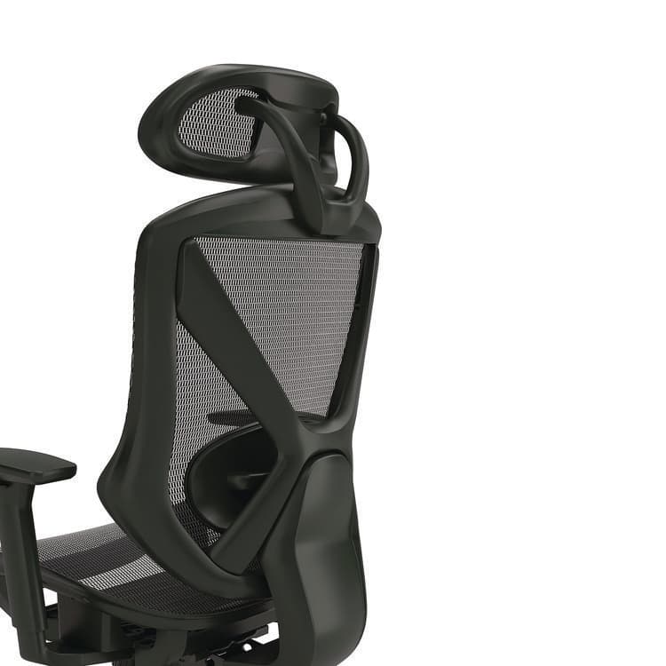ALERA Alera Taunton Ergonomic Mesh Swivel Task Chair, Supports Up to 275lb, 17.44 to 20.98 Seat Height, Black Seat/Back, Black Base (ALETN41BME18) thumbnail 2