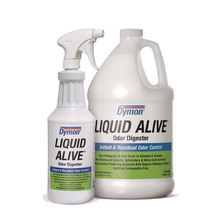 ITW PRO BRANDS LIQUID ALIVE Odor Digester, 1 gal Bottle, 4/Carton (ITW33601) thumbnail 2