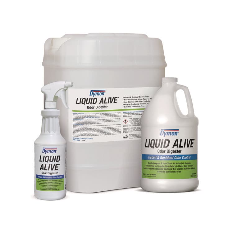 ITW PRO BRANDS LIQUID ALIVE Odor Digester, 1 gal Bottle, 4/Carton (ITW33601) thumbnail 3